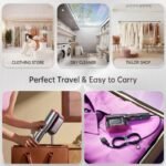 CozyNestra™ 1200w Smart Garment Steamerwith Real-Time Temp Display - Image 4