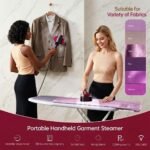 CozyNestra™ 1200w Smart Garment Steamerwith Real-Time Temp Display - Image 5
